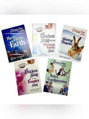 New Chicken Soup for the Soul Books 5 Pcs Set